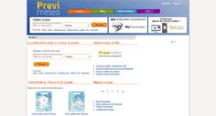 Desktop Screenshot of previmeteo.com