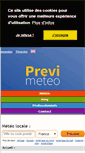 Mobile Screenshot of previmeteo.com